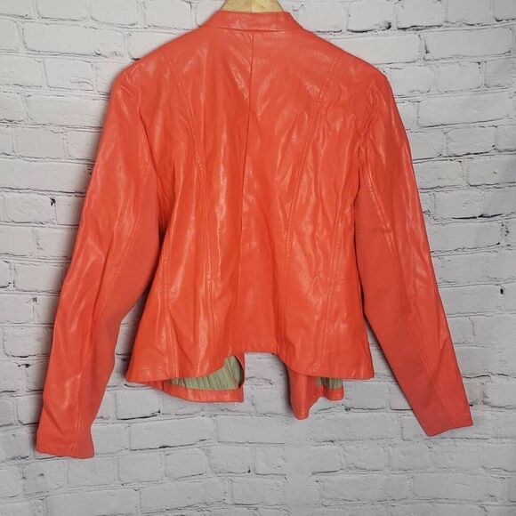 Orange Ashley Stewart Jacket Size 18 - Picture 5 of 14